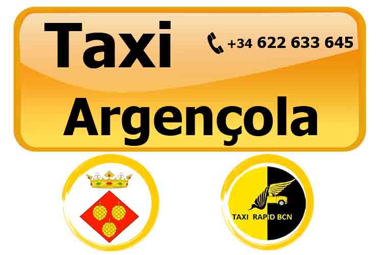 Taxi de Barcelona a Argençola