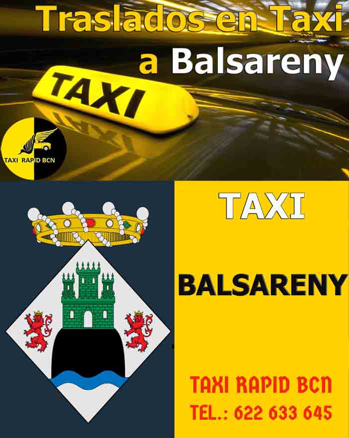 Servicio de Taxi Balsareny