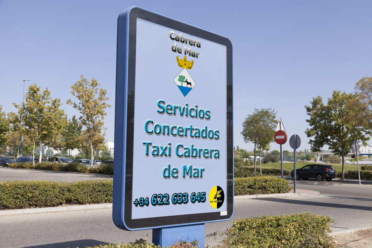 Reservas Taxi Cabrera de Mar desde Barcelona