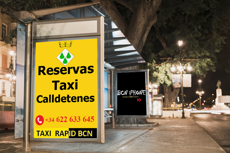 Reserve su Taxi Calldetenes desde Barcelona