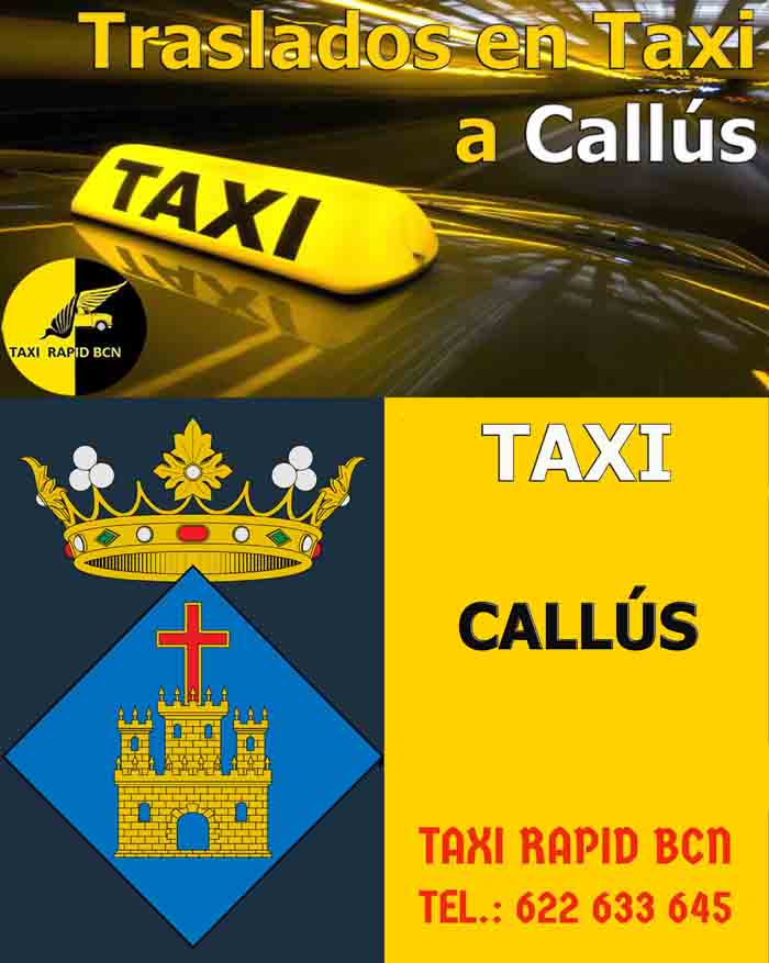 Servicio de Taxi a Callús