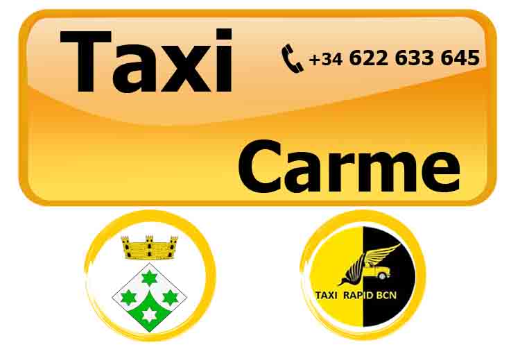 Taxi de Barcelona a Carme