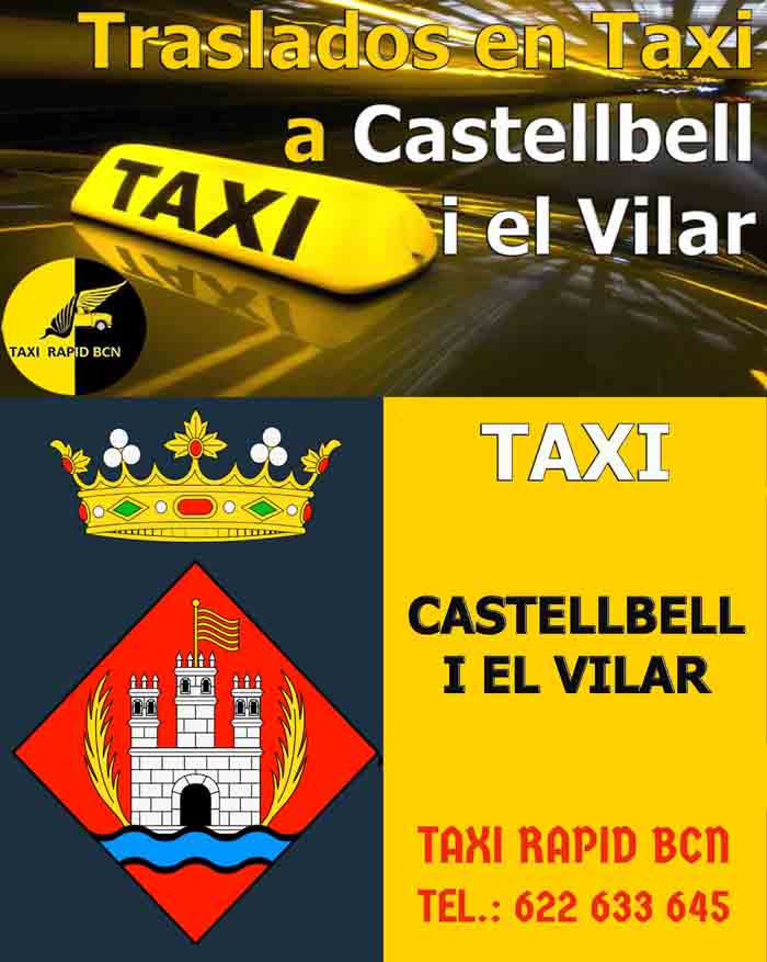 Taxi Castellbell i El Vilar