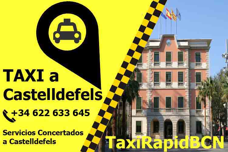 Taxi del Aeropuerto de Barcelona a Castelldefels