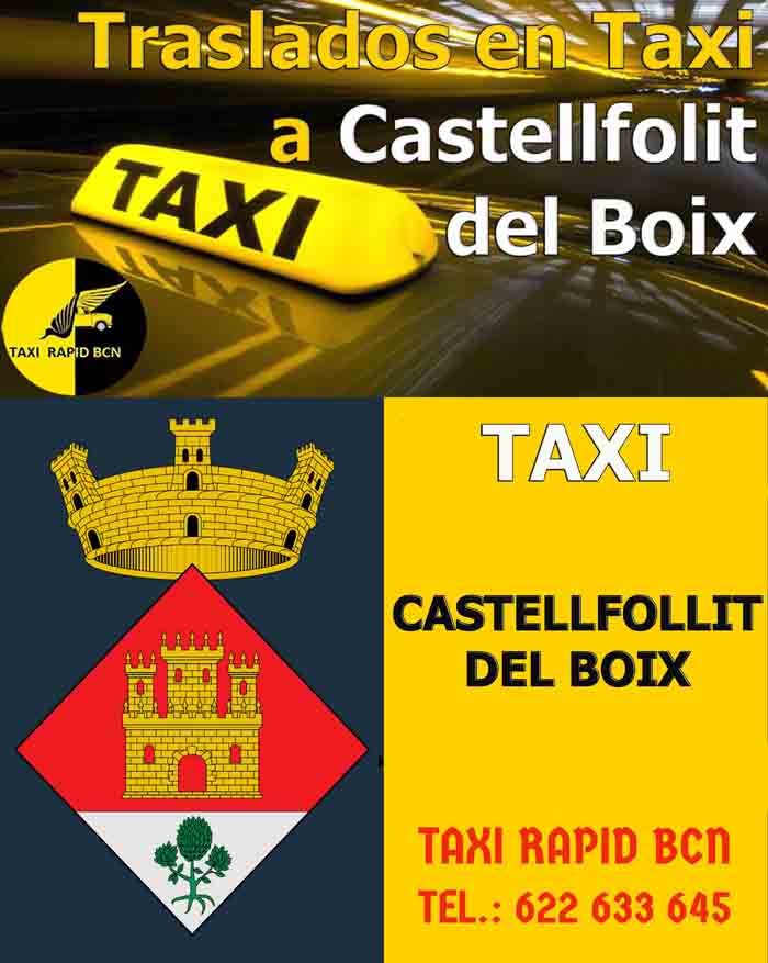 Taxi Castellfollit del Boix