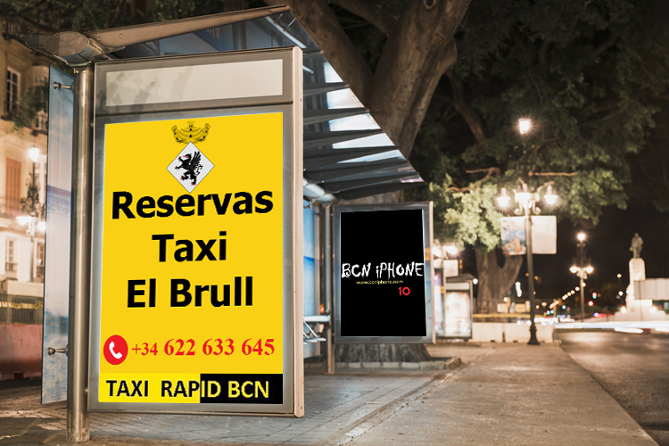 Reserve su Taxi EL BRULL en Barcelona ☏ 622 633 645