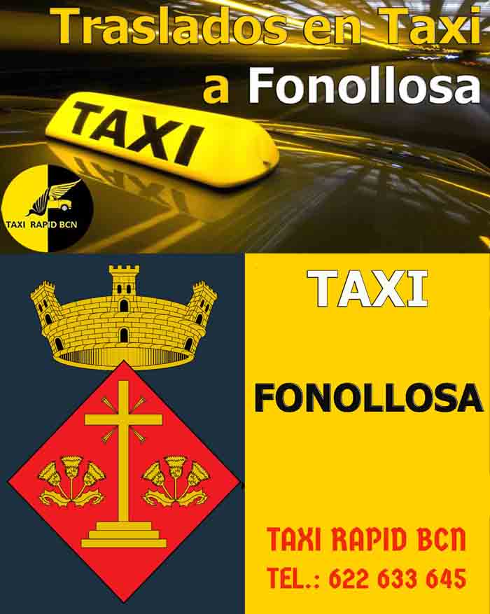 Servicio de Taxi Fonollosa