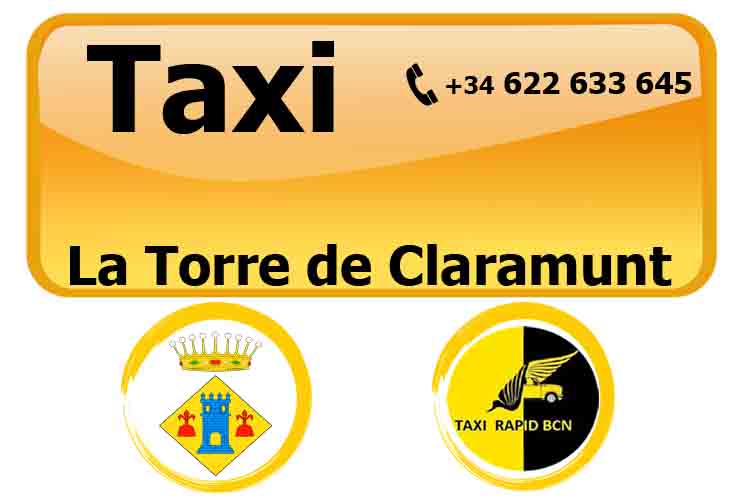 Rutas en Taxi La Torre de Claramunt