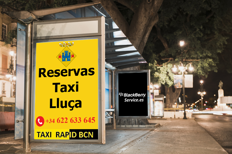 Reserve su Taxi Lluça en Barcelona