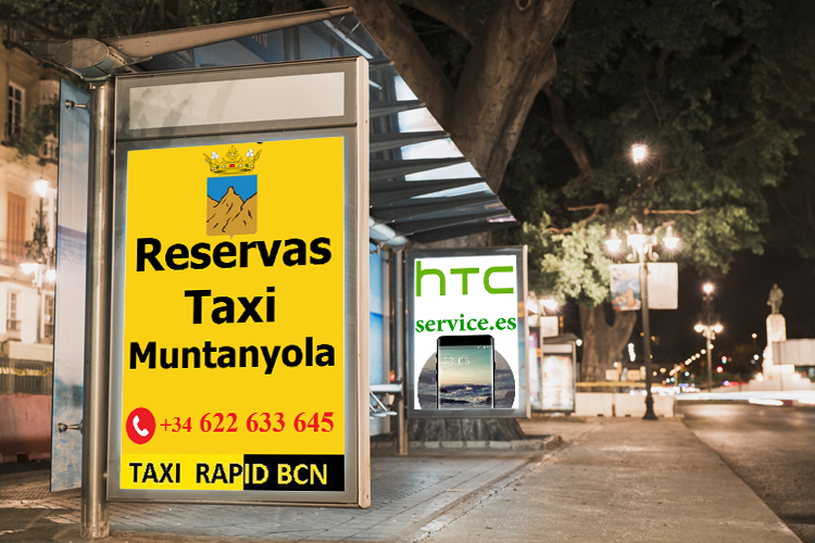 Reserve su Taxi MUNTANYOLA en Barcelona