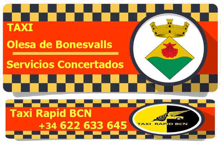 Taxi Olesa de Bonesvalls