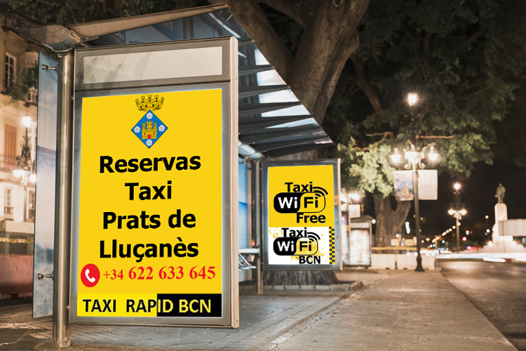 Reserve su Taxi PRATS DE LLUÇANES en Barcelona