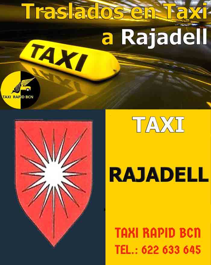 Taxi Rajadell desde Barcelona