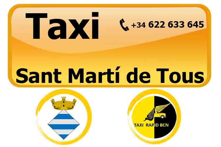 Taxi Sant Martí de Tous