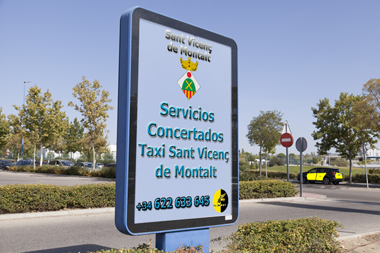 Reservas Taxi Sant Vicenç de Montalt