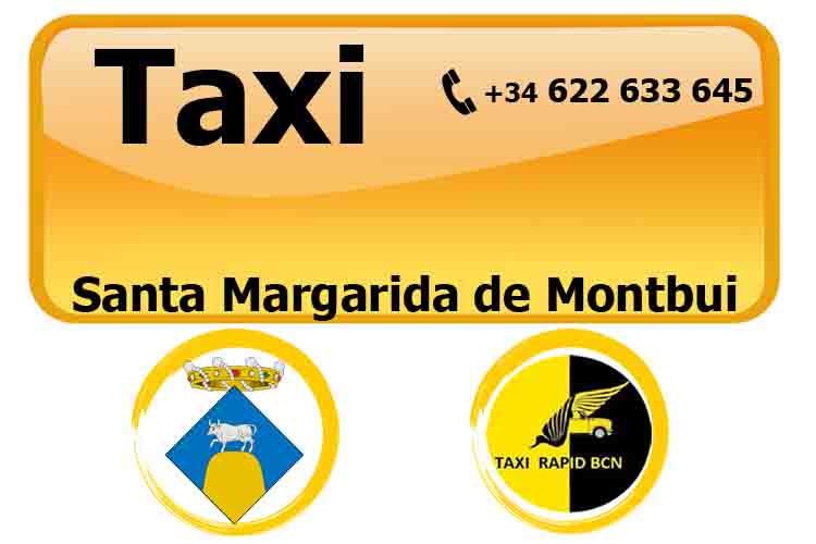 Taxi Santa Margarida de Montbui