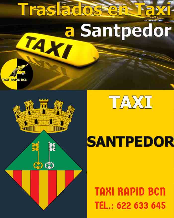 Servicio de Taxi Barcelona Santpedor