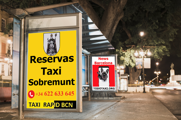 Reserve su Taxi Sobremunt para los viajes de Barcelona