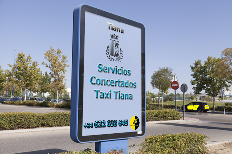 Servicios Concertados en Taxi Tiana