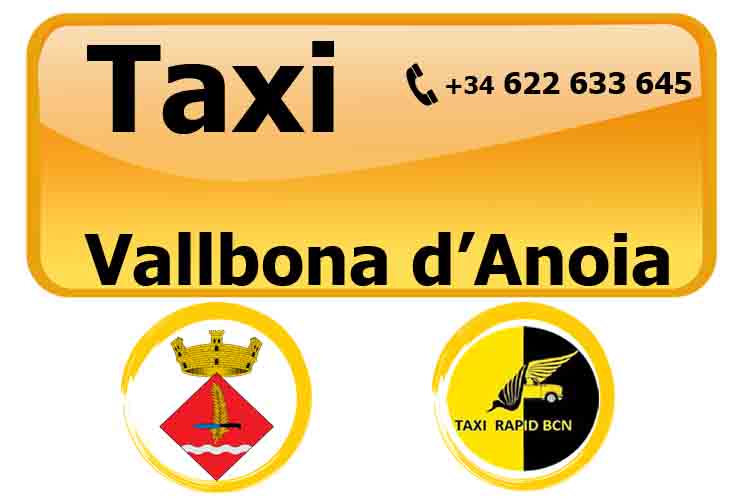 Taxi Vallbona d'Anoia