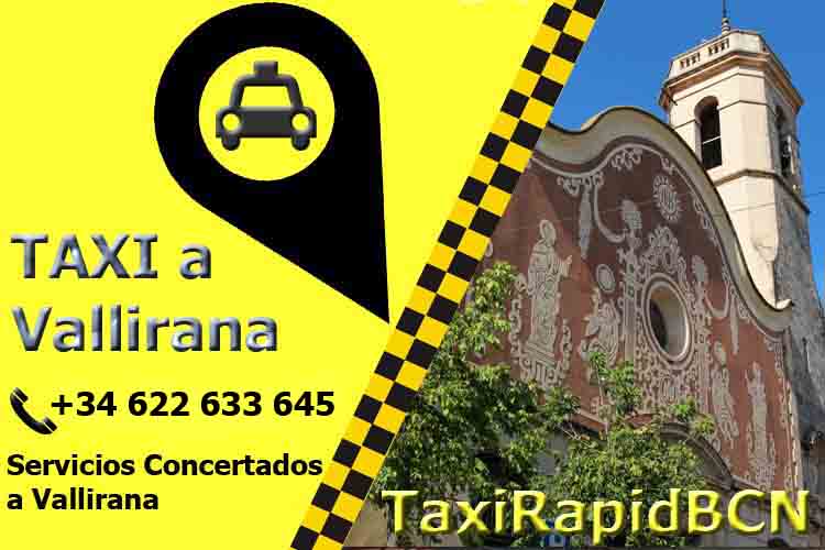 Taxi Barcelona Vallirana