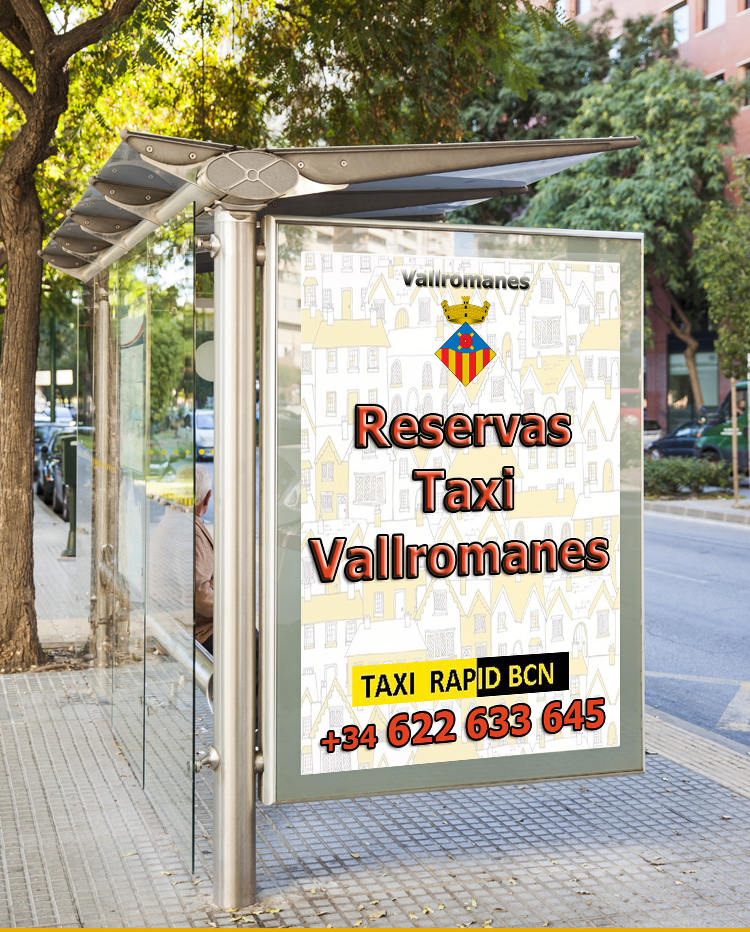 Reserve su Taxi Vallromanes desde Barcelona