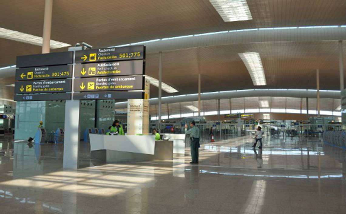 Compañías Aéreas Terminal 1 Aeropuerto Barcelona