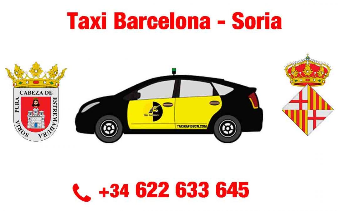 Taxi Barcelona a Soria. Traslado de Barcelona – Soria
